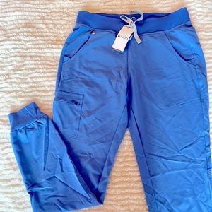 Figs Ceil Blue Zamora Jogger Scrub Pants (SMALL | TALL)